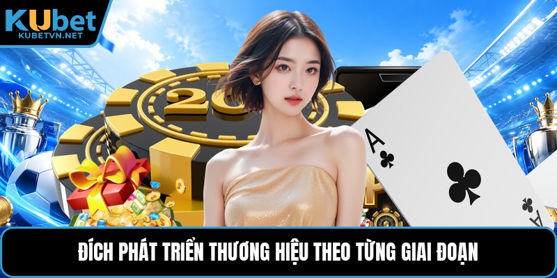 Đích phát triển thương hiệu theo từng giai đoạn