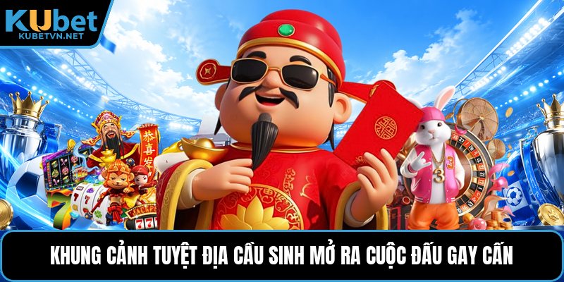 Khung cảnh tuyệt địa cầu sinh mở ra cuộc đấu gay cấn